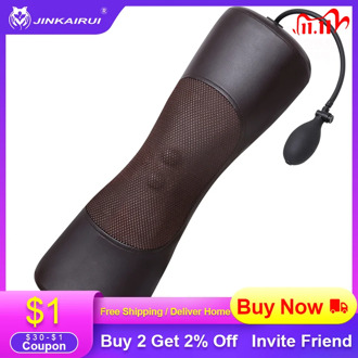 Jinkairui Cervical Traction Massage Pillow Cervical Spine Neck Protection Correcting Pillow Massager Relax Body Health Care