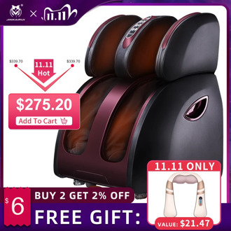 JinKaiRui Electric Vibration Foot Massager Infrared Heating Leg Calf Thigh Massage Air Pressure Massagem Pain Relief Best Gift