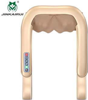 Jinkairui Nek Kneden Massager Multifunctionele Verwarming 4D Massage Double U Speciale Met Certificaten Voor Families