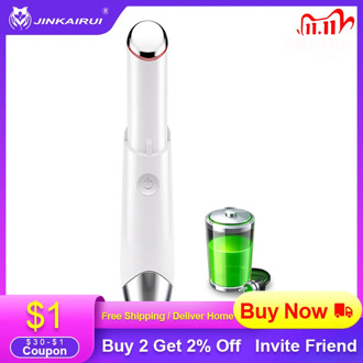 JiNKaiRui Wireless Eye Roller Electric Massager Remove Wrinkles Dark Circle Anti-Aging Vibration Massage Eyes Skin Care Beauty