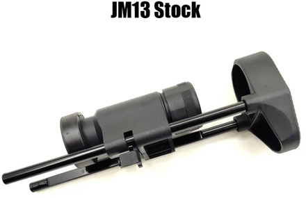 Jinming 13th generation nylon rear support retractable stock hk416c water gun toy modification accessories
