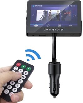 Jinserta 4.3 Inch Bluetooth 5.0 Auto Fm-zender MP5 Video Audio Muziekspeler Dual Usb Aux U Disk Tf MP3 spelen Afstandsbediening M5