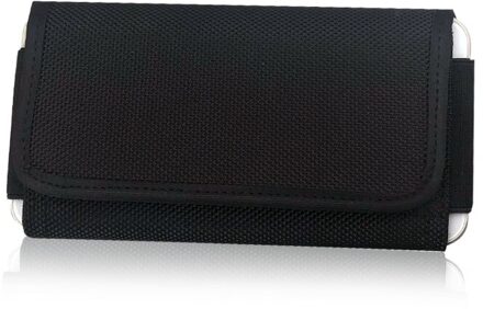 JINSERTA Canvas Pouch Nylon Case Horizontale Holster Gsm Cover Taille zak Riemclip voor iPhone 5 5 s 5c SE Beschermhoes