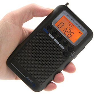 JINSERTA Vliegtuigen Volledige Band Radio VHF Ontvanger Draagbare Radio FM/AM/SW/CB Wereld Band Stereo Recorder met Wekker Lcd-scherm zwart