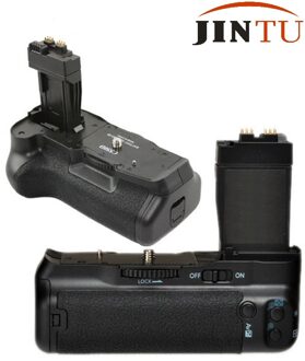 Jintu Pro Batterij Grip Voor Canon Eos 550D 600D 650D Rebel T2i T3i T4i Dslr Camera Als BG-E8 LP-E8 Verticale sluiter Grip Houder