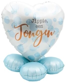 Jippie een jongen ballon cadeau