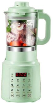 Jiqi 0.8L Automatische Sojamelk Machine Elektrische Fruit Maker Juicer Groente Extractor Voedsel Blender Pap Filter Gratis 110/220V groen / 110v
