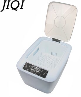 JIQI 4.5L Vruchten Plantaardige Washer Sterilisator Zuurstofconcentrator Voedsel Ontgifting Wasmachine Gerechten Kommen Cleaner EU ONS