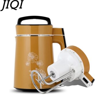Jiqi Automatische Soja Melk Maker Graan Sojamelk Machine Groente Sapcentrifuge Voedsel Slijpen Verwarming Processor Mixer 220V