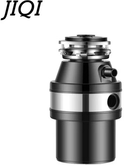 JIQI Food Waste Disposer 370W Food Residue Garbage Processor Sewer Rubbish Disposal Crusher Grinder Kitchen Sink Appliance