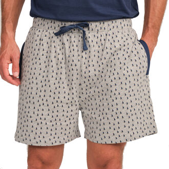 JJB13 Kurzarm-Pyjama für Herren Blauw