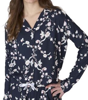 JJB20 Damespyjama met lange mouwen Blauw