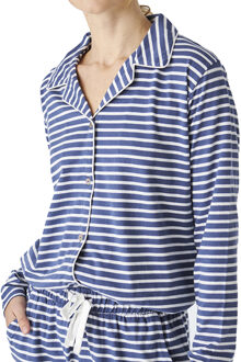 JJB3 Pyjama met lange mouwen voor dames Blauw