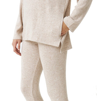 JJBDP2000 Damespyjama met lange mouwen - maat Beige