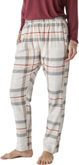 JJBEP1401 damespyjama met lange mouwen Bordeaux