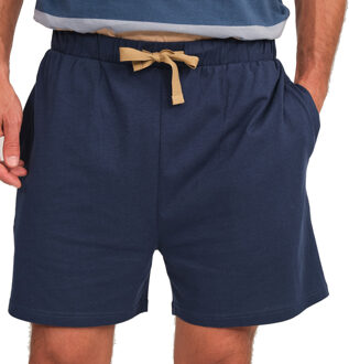 JJBFH5700 Korte mouwen pyjama voor heren Blauw