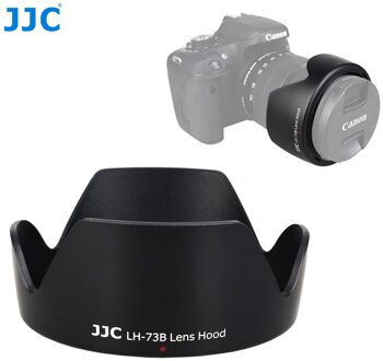 Jjc Bajonet Camera Zonnekap Voor Canon EF-S 18-135Mm F/3.5-5.6 Is Stm & canon EF-S 17-85 F/4-5.6 Is Usm Slr Lens Vervangt EW-73B