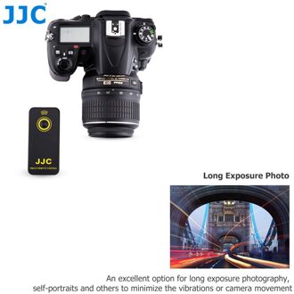 Jjc Camera Draadloze Afstandsbediening Ir Commander Video-opname Control Voor Nikon D750 D90 D600 D7200 D3300 Coolpix Etc. Vervangen ML-L3