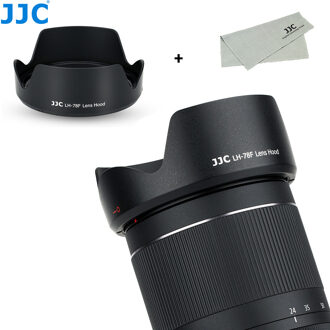 Jjc Camera Omkeerbare Zonnekap Voor Canon Rf 24-240Mm F/4-6.3 Is Usm Lens op Canon Eos R Eos Rp Eos Ra Vervangt Canon EW-78F