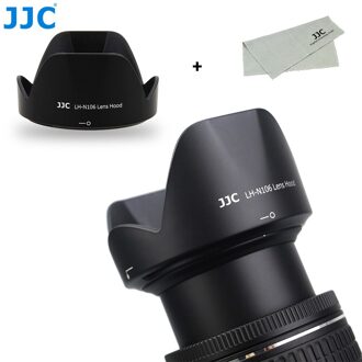 Jjc Camera Zonnekap Voor Nikon AF-P Dx Nikkor 18-55Mm F/3.5-5.6G/ AF-P Dx Nikkor 18-55Mm F/3.5-5.6G Vr Vervangt HB-N106