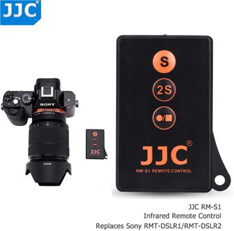Jjc RMT-DSLR1 RMT-DSLR2 Afstandsbediening Trigger Video Commando Voor Sony A7SIII A7III A7RIII A7RIV A7RII A6600 A6400 A7R A7II A6500