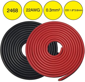 Jkm 0.5M 1M 2M 2Pin Koperen Elektrische Draad Led Kabels 22AWG Iec Rvb Pvc Geïsoleerde Strip Verlengen UL2468 Power Lijnen 22AWG 1m