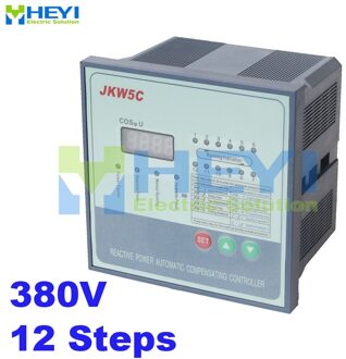 JKW5C power factor regulator compensatie controller voor power factor condensator 12 stappen 380v