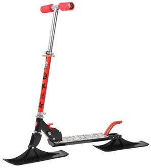 Jl _ 2015A Draagbare Sneeuw Slee Scooter Outdoor Twee In Een Functie Kinderen Snowboard Ski Scooter 120Mm Pvc wiellager 50Kg