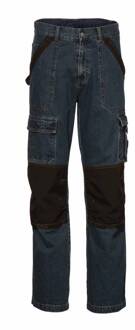 JMP Wear NEW DIXON Jeans Werkbroek Denim Blauw - W32/L34