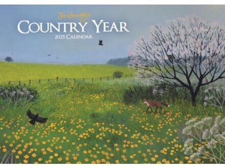 Jo Grundy Country Year A4 Calendar 2025 - Calendars, Carousel