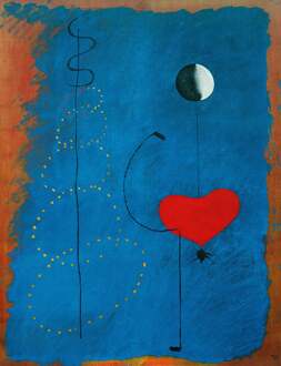 Joan Miro - Ballarina Ii, 1925 Kunstdruk 70x100cm