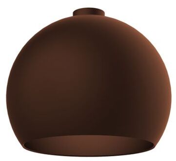 Joe Plafondlamp, 1x E27, Metaal, Bruin Corten, D.40cm