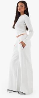 Jogger Met Rechte Pijp, Ash Grey - XL