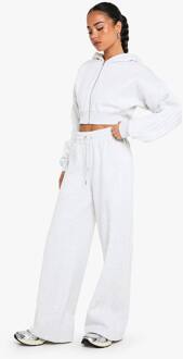 Jogger Met Rechte Pijpen En Naaddetails, Ash Grey