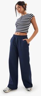 Jogger Met Rechte Pijpen, Navy - L