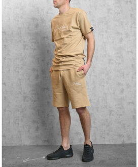 Jogging set heren jogging stof gianni - maat XXL Bruin