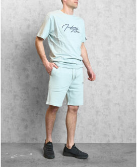 Jogging set heren jogging stof lorenzo Lichtblauw - XXL