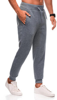 joggingbroek heren grijs melange