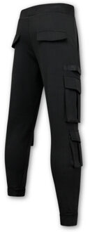 Joggingbroek met zij zaken Zwart - XS