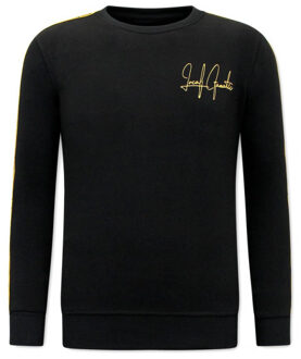 Joggingpak greek ribbon Zwart - S