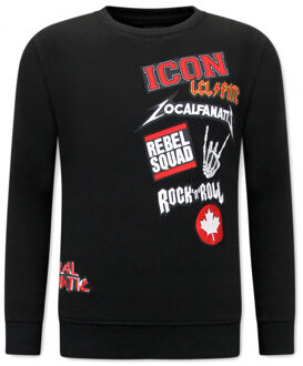 Joggingpak icon rocks - maat XL Zwart