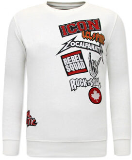 Joggingpak icon rocks Wit - XL