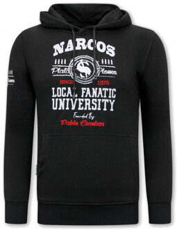 Joggingspak narcos university Zwart - M