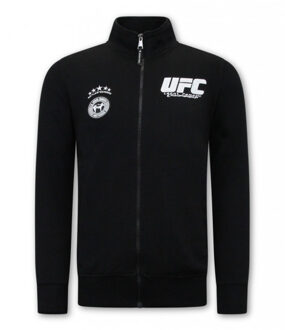 Joggingspak ufc ultimate championship Zwart - S