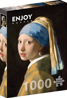 Johannes Vermeer - Meisje met de Parel Puzzel (1000 stukjes)