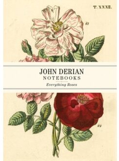 John Derian Paper Goods: Everything Roses Notebooks - John Derian Paper Goods - John Derian