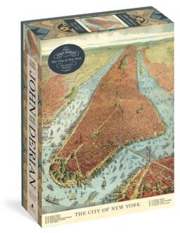 John Derian Paper Goods: The City Of New York 750-Piece Puzzle - Artisan Puzzle, John Derian (ISBN: 9781648290213)