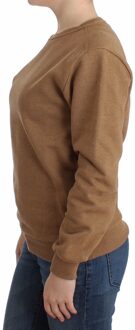 John Galliano Katoenen trui met ronde hals voor dames - maat S Bruin