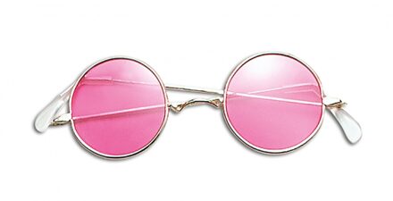 John Lennon bril roze