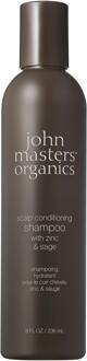 john masters organics 2-in-1 Shampoo & Conditioner for Dry Scalp w. Zinc & Sage 236 ml